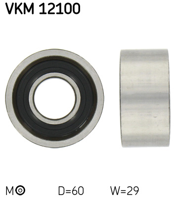 SKF Feszítőgörgő, vezérműszíj VKM12100_SKF